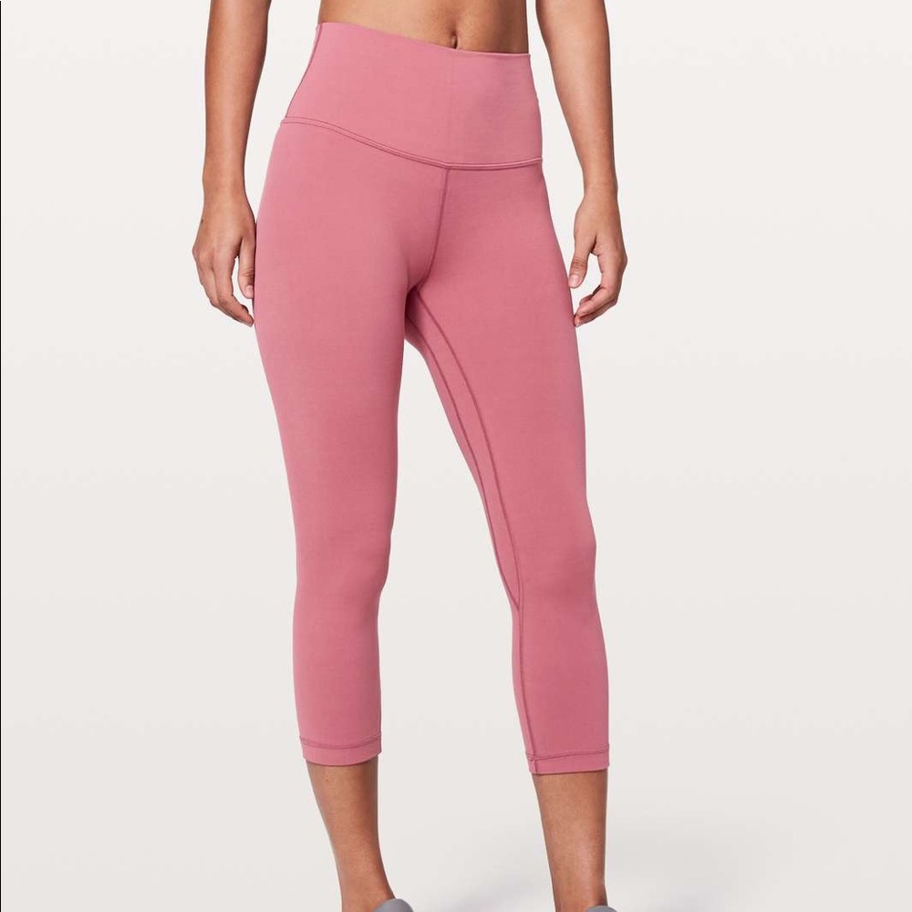 Lululemon Align 21” Crop Legging - Moss Rose